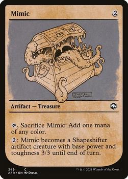 2021 Magic The Gathering Adventures in the Forgotten Realms #349 Mimic Front