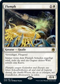 2021 Magic The Gathering Adventures in the Forgotten Realms (German) #15 Flumph Front