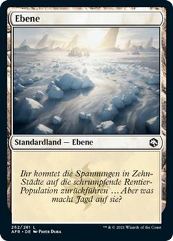 2021 Magic The Gathering Adventures in the Forgotten Realms (German) #262 Ebene Front