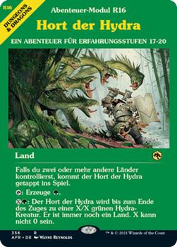2021 Magic The Gathering Adventures in the Forgotten Realms (German) #356 Hort der Hydra Front