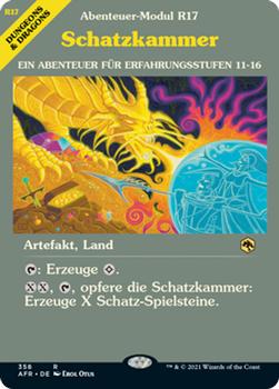2021 Magic The Gathering Adventures in the Forgotten Realms (German) #358 Schatzkammer Front