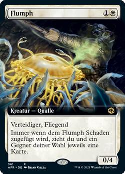 2021 Magic The Gathering Adventures in the Forgotten Realms (German) #361 Flumph Front