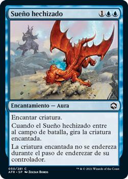 2021 Magic The Gathering Adventures in the Forgotten Realms (Spanish) #50 Sueño hechizado Front
