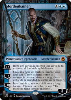 2021 Magic The Gathering Adventures in the Forgotten Realms (Spanish) #283 Mordenkainen Front