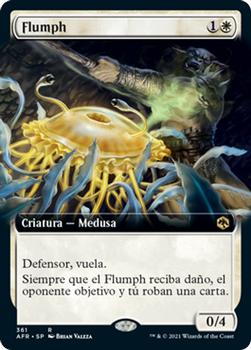 2021 Magic The Gathering Adventures in the Forgotten Realms (Spanish) #361 Flumph Front