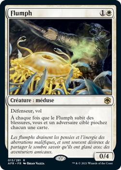 2021 Magic The Gathering Adventures in the Forgotten Realms (French) #15 Flumph Front