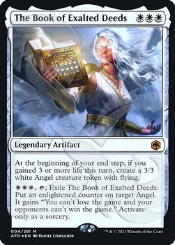 2021 Magic The Gathering Adventures in the Forgotten Realms - Promos #4a The Book of Exalted Deeds Front