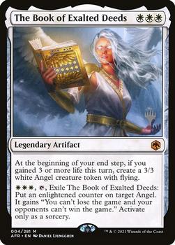 2021 Magic The Gathering Adventures in the Forgotten Realms - Promos #4p The Book of Exalted Deeds Front