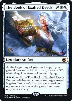 2021 Magic The Gathering Adventures in the Forgotten Realms - Promos #4s The Book of Exalted Deeds Front