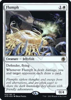 2021 Magic The Gathering Adventures in the Forgotten Realms - Promos #15a Flumph Front