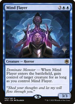 2021 Magic The Gathering Adventures in the Forgotten Realms - Promos #63p Mind Flayer Front