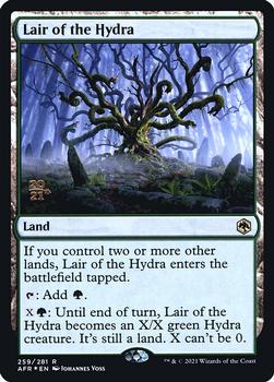2021 Magic The Gathering Adventures in the Forgotten Realms - Promos #259s Lair of the Hydra Front