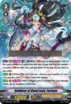 2021 Cardfight!! Vanguard Special Series 01: V Clan Collection Vol.1 #15 Goddess of Good Luck, Fortuna Front