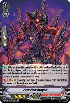 2021 Cardfight!! Vanguard Special Series 01: V Clan Collection Vol.1 #26 Lava Flow Dragon Front