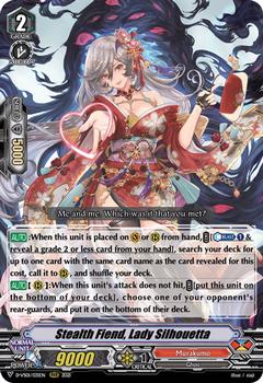 2021 Cardfight!! Vanguard Special Series 01: V Clan Collection Vol.1 #31 Stealth Fiend, Lady Silhouetta Front
