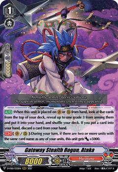 2021 Cardfight!! Vanguard Special Series 01: V Clan Collection Vol.1 #33 Gateway Stealth Rogue, Ataka Front