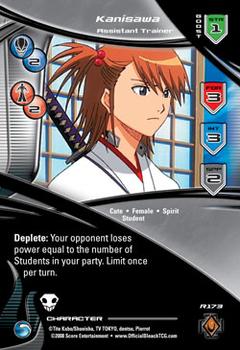2008 Bleach TCG Bankai #NNO Kanisawa - Assistant Trainer Front