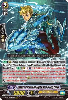 2021 Cardfight!! Vanguard Special Series 09 “Revival Selection” #4 Favored Pupil of Light and Dark, Llew Front