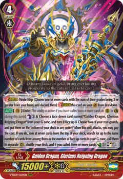 2021 Cardfight!! Vanguard Special Series 09 “Revival Selection” #29 Golden Dragon, Glorious Reigning Dragon Front