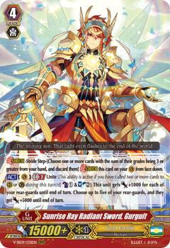 2021 Cardfight!! Vanguard Special Series 09 “Revival Selection” #31 Sunrise Ray Radiant Sword, Gurguit Front