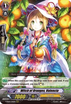 2021 Cardfight!! Vanguard Special Series 09 “Revival Selection” #41 Witch of Oranges, Valencia Front