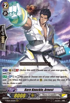 2021 Cardfight!! Vanguard Special Series 09 “Revival Selection” #83 Bare Knuckle, Arnest Front
