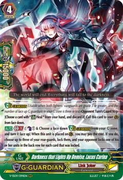 2021 Cardfight!! Vanguard Special Series 09 “Revival Selection” #94 Darkness that Lights Up Demise, Lacus Carina Front