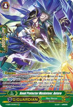 2021 Cardfight!! Vanguard Special Series 09 “Revival Selection” #sp24 Bond Protector Musketeer, Antero Front