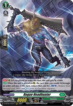 2021 Cardfight!! Vanguard Booster Pack 02: A Brush with the Legends #10 Rogue Headhunter Front