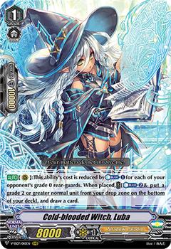 2021 Cardfight!! Vanguard Special Series 07 Clan Selection Plus Vol.1 #10 Cold-blooded Witch, Luba Front