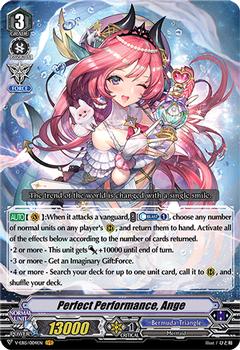 2021 Cardfight!! Vanguard Twinkle Melody #4 Perfect Performance, Ange Front