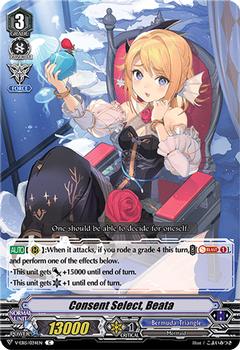 2021 Cardfight!! Vanguard Twinkle Melody #34 Consent Select, Beata Front
