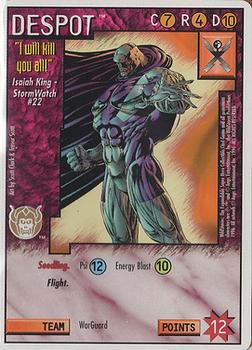 1996 WildStorm CCG Unlimited #NNO Despot Front