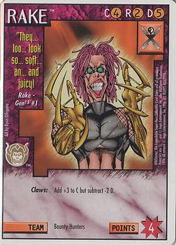 1996 WildStorm CCG Unlimited #NNO Rake Front