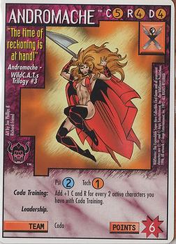 1996 WildStorm CCG Unlimited #NNO Andromache Front