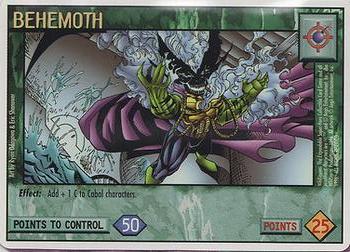 1996 WildStorm CCG Unlimited #NNO Behemoth Front