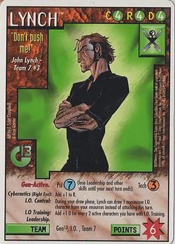 1996 WildStorm CCG Unlimited #NNO Lynch Front