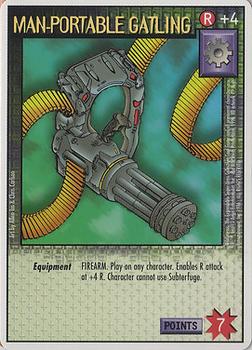1996 WildStorm CCG Unlimited #NNO Man-Portable Gatling Front