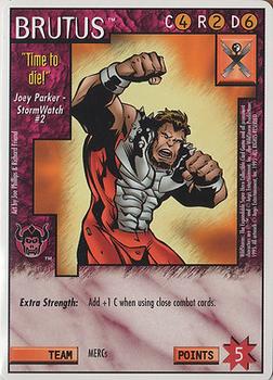 1996 WildStorm CCG Unlimited #NNO Brutus Front