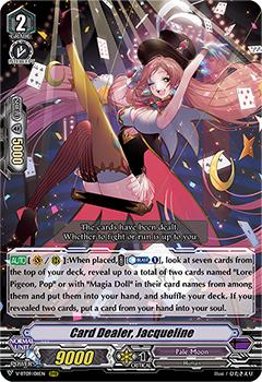 2020 Cardfight!! Vanguard Butterfly d’Moonlight #11 Card Dealer, Jacqueline Front