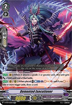 2020 Cardfight!! Vanguard Butterfly d’Moonlight #20 Demonted Executioner Front