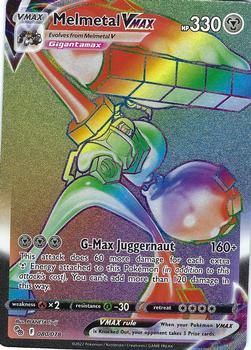 2022 Pokémon Sword & Shield Pokémon GO #080/078 Melmetal VMAX Front