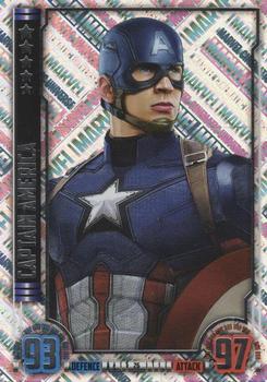 2016 Topps Hero Attax Marvel Cinematic Universe #26 Captain America Front