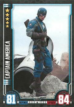 2016 Topps Hero Attax Marvel Cinematic Universe #81 Captain America Front