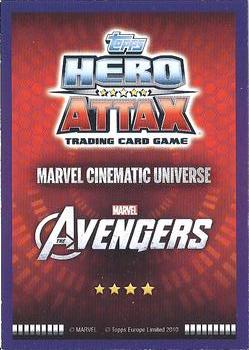 2016 Topps Hero Attax Marvel Cinematic Universe #103 Nick Fury Back