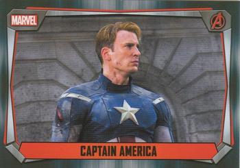 2017 Topps Marvel Missions #12 Captain America Front