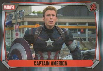 2017 Topps Marvel Missions #17 Captain America Front