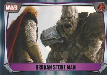 2017 Topps Marvel Missions #202 Kronan Stone Man Front