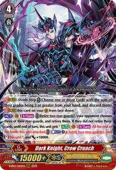 2022 Cardfight!! Vanguard P-Special Series 01: P Clan Collection #4 Dark Knight, Crow Cruach Front