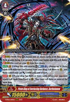 2022 Cardfight!! Vanguard P-Special Series 01: P Clan Collection #19 Pirate King of Everlasting Darkness, Bartholomew Front